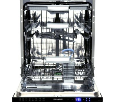 SHARP QW-GD52I472X Full-size Integrated Dishwasher SHARP QW-GD52I472X Full-size Integrated Dishwasher